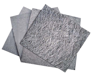 Metal fiber sintered felt